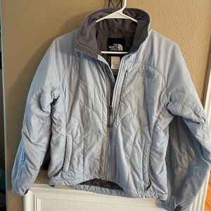 The North Face Women’s Light Gray Zip Up Coat XS/TP